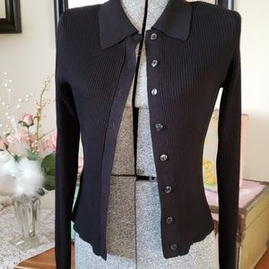 Express black cardigan
